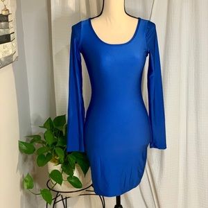 Royal Blue Bodycon dress